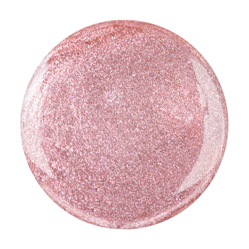 metallic UV/LED nail polish <br>sassy rosé