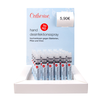 Verkaufsdisplay<br>Hand Desinfektionsspray