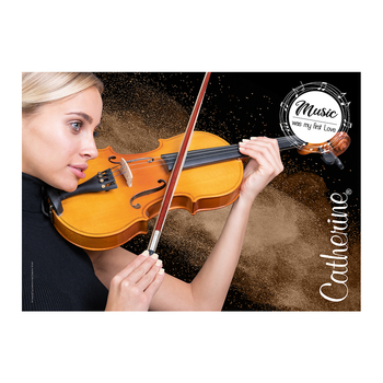 Werbeposter <br>violin
