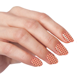 nail tattoo <br>braided black