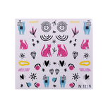 Nail Tattoo <br>party animal